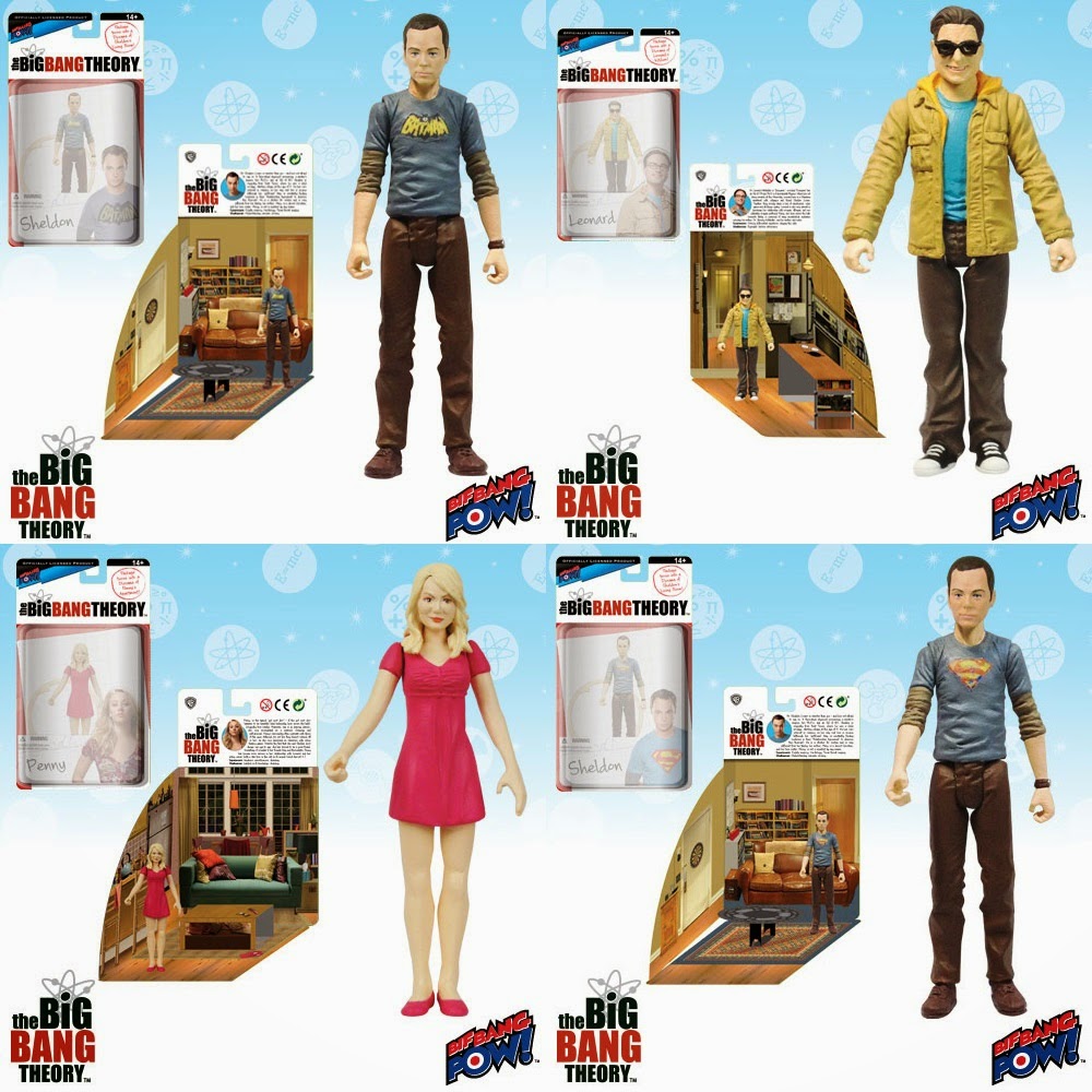 The Blot Says: The Big Bang Theory Series 1 3¾” Action Figures 